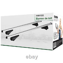 Barres de toit aluminium pour Land Rover Discovery V type LR Menabo Tiger