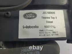 Chauffage auxiliaire LAND ROVER DISCOVERY 3 2.7 SDV6 24V V6 TURB/R58223020