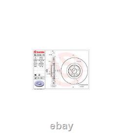 Disque de frein BREMBO 09. C492.11 LAND ROVER JAGUAR Discovery Sport Range