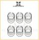 Land Rover Discovery Range Sport Velar 3.0 Essence 306ps Aj126 Piston Anneaux