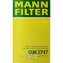 Mann-filter Set Land Rover Discovery IV la 2.7 Td Gamme Sport Ls Tdvm 4x4 Taa