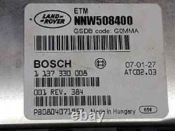 Nnw508400 module électronique land rover discovery (.) 801911