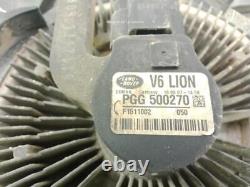 PGG500270 ventilateur électrique pour LAND ROVER RANGE SPORT (L320) 20902483