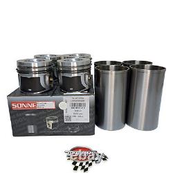 Piston Et Doublures Std 4x Améliorés Pour Land Rover Jaguar 204dtd 180ch Sing