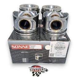 Piston Et Doublures Std 4x Améliorés Pour Land Rover Jaguar 204dtd 180ch Sing
