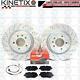 Pour Land Rover Discovery Range Sport Perforé Frein Arrière Disques Patins 350mm