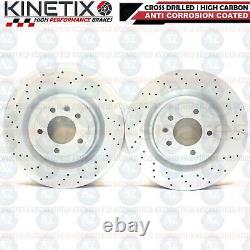 Pour Land Rover Discovery Range Sport Perforé Frein Arrière Disques Patins 350mm