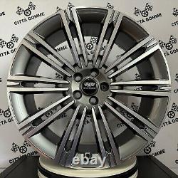 Set 4 Jantes en Alliage Compatible Range Rover Sport Defender Discovery De 22