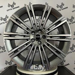 Set 4 Jantes en Alliage Compatible Range Rover Sport Defender Discovery De 22