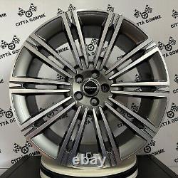 Set 4 Jantes en Alliage Compatible Range Rover Sport Defender Discovery De 22
