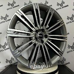 Set 4 Jantes en Alliage Compatible Range Rover Sport Defender Discovery De 22