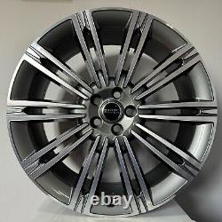 Set 4 Jantes en Alliage Compatible Range Rover Sport Defender Discovery De 22