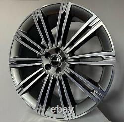 Set 4 Jantes en Alliage Compatible Range Rover Sport Defender Discovery De 22