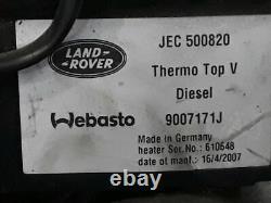 WEBASTO OCCASION LAND ROVER DISCOVERY III (L319) DIESEL 2.7L 190ch 2007